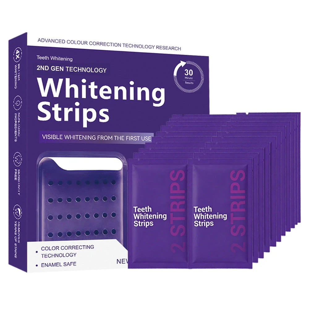 Purple Teeth Whitening Strips